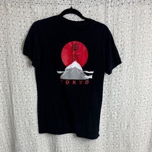 Bowery Supply Co. Men’s Black Tokyo Graphic T-Shirt